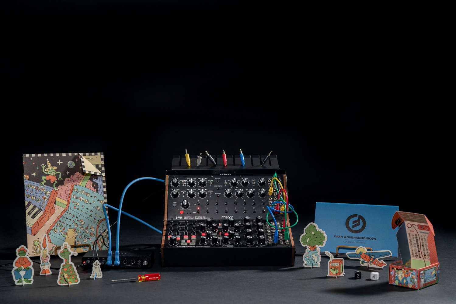 Moog SoundStudioSemiModulerBundle モジュラーシンセ DFAM SUBHARMONICON-