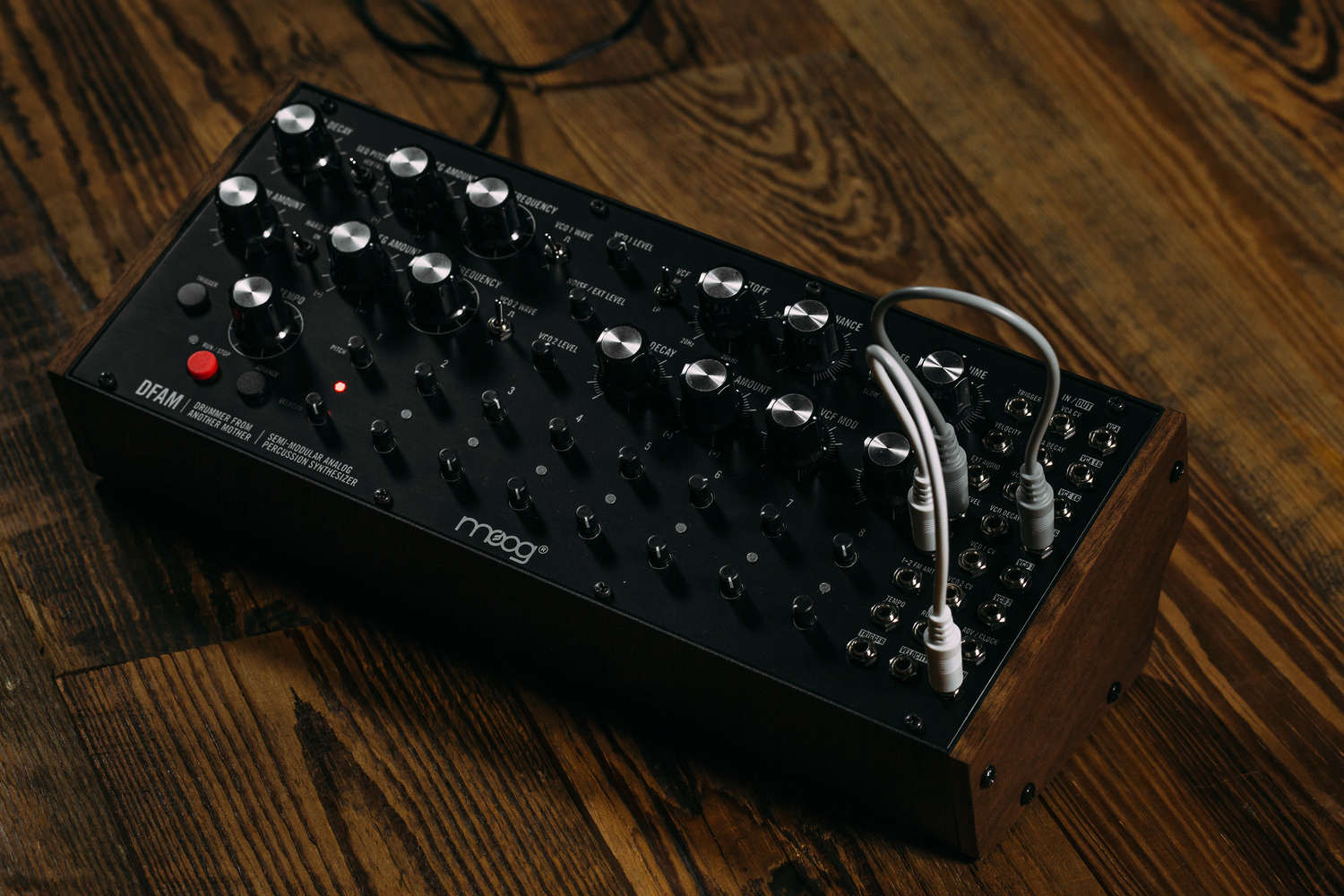 Moog drummer deals from another mother