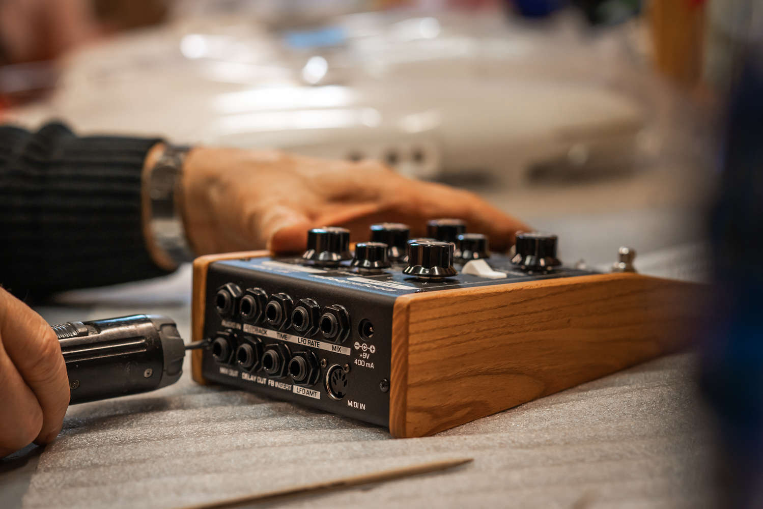 A small batch of new MF-104M Analog Delays has been produced at the Moog  Factory in Asheville